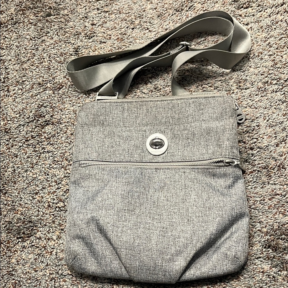 Baggallini Silver Crossbody Bag